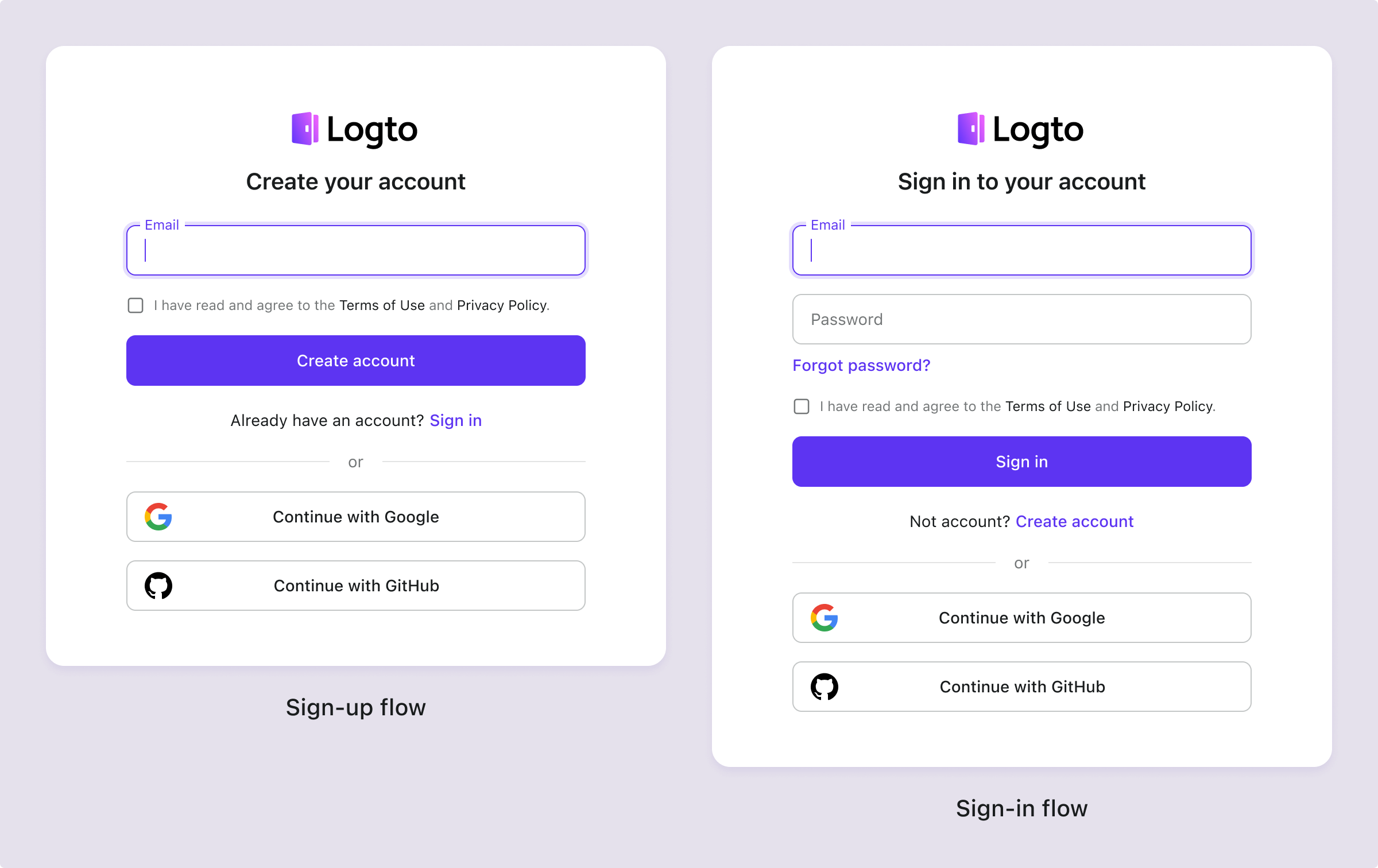 ยอมรับข้อกำหนดทุกครั้งที่ลงชื่อเข้าใช้และสมัครสมาชิก